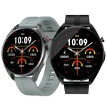 H5 1.28-inch HD Screen ECG Non-invasive Blood Glucose Measurement bluetooth Call Heart Rate Blood Pressure SpO2 Monitor Sleep Monitoring HRV Function Breathing Exercise Female Cycle Multi-sport Modes IP68 Waterproof Smart Watch