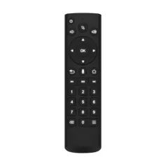MK27 Dual mòd Vwa Remote Kontwòl sourit Air ak Gyroscope 2.4G / bluetooth IR ap aprann USB Dongle Inivèsèl Smart TV android Bwat Rechèch Blan