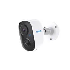 ESCAM G14 3MP Full HD WiFi IP Camera AI Recognition H.265 Rechargeable Battery PIR Alarm Cloud Storage Night Vision Two Way Audio PIR Motion Detection