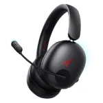 PICUN UG-10A Gaming Headset Wireless bluetooth V6.0 Headphone ANC -56dB Deep Noise Cancelling 40mm Composite Dynamic Driver 360° Spatial Audio 100H Battery Life RGB Effect 3.5mm AUX E-sports Gamer Headphones with HD Mic
