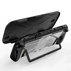 TPU+PC Case Ergonomic Handle Grip Cover Shockproof Handheld Game Console Case Anti-Drop Anti-Slip for Nintendo for Switch 2 Case