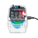 Simulation Intelligent Washing Machine Control Kit DC 5V Multifunction PCB Board Educational DIY Electronics Prototype