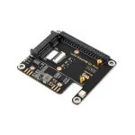 PCIe TO MiniPCIe Adapter For Raspberry Pi 5 Compatible With MiniPCIe Wireless NIC Supports USB Bluetooth Connection Driver-Free Plug And Play High-Speed Networking