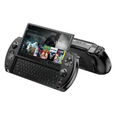 GPD WIN 4 2025 kézi játékkonzol AMD Ryzen 7 8840U 32GB+1TB 6 hüvelykes gamepad táblagép támogatás Wi-Fi6 és BT5.3 beépített kettős hangszóró kettős 3D joystick SSD zseb mini PC laptop játéklejátszó konzol