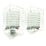 LED Cube Kit RGB DIY Soldering Remote Control Multicolor Light 5V USB Power Supply 120x120x235mm Music Spectrum