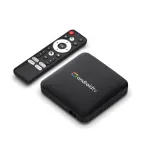 H96 MAX 2+16G Amlogic S905L3 Smart TV Box Android 14.0 Quad-Core Support 5G Dual Band WiFi bluetooth-Compatible 3D 4K Media Player with Voice Remote Control