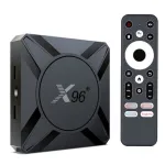 X96 M300 4G + 32G Android 14.0 TV Box Amlogic S905X5M رباعي النواة يدعم مشغل وسائط دفق الفيديو الذكي 4K الذكاء الاصطناعي-SR دعم مشغل وسائط دفق الفيديو الذكي 2.4G / 5G WiFi و BT5. × جهاز فك التشفير 1000 متر