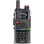 Baofeng UV-5RH PRO GPS Рація Багатодіапазонна бездротова частота копіювання NOAA Двосторонній радіоаматор з акумуляторною батареєю портативний пристрій зв'язку