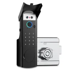 TUYA Smart Lock Wi-Fi 6 Unlock Methods Automatic Face Fingerprint Password Card Key App Control 1800mAh Battery