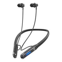 TOURACE BT-125 Auriculars Coll Bluetooth Auriculars HiFi Surround Estèreo Estèreo Dual Mic ENC Cancel·lació de soroll LED Pantalla digital Auriculars flexibles amb banda per al coll