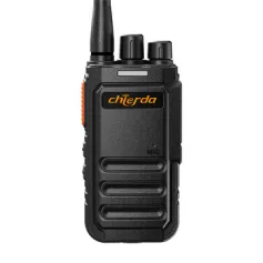 Chierda CD3107 Long Range Walkie Talkies UV Dual Band Two Way Radio 4000mAh Type-C Charging Anti Interference Secure Communication Transceiver Ham Radios