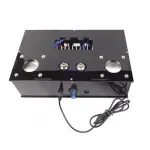 HIFI 6J1 Tube Amplifier DIY Kit Clear Acrylic Case High Fidelity Sound 105dB SNR Dual 12V Power Support MP3 Smartphone Tablet Computer