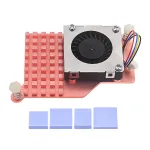 Raspberry Pi Dissipation Cooling Fan Pure Copper Radiator Blower Cooler Heatsink for Raspberry Pi 5