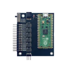 Logics Analyzer V6.0 400MHz 24 Channel High Speed Logics Analyzer USB for Windows for MacOS Linux Expandable 120 Channels Signal Debugging Tool