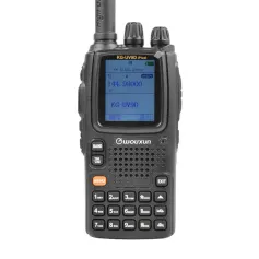 WOUXUN UV9D Plus Walkie Talkie Cross Band Repeater 7-Band Reception 3200mAh Battery Large Color Screen Type-C Charger Ham Radio