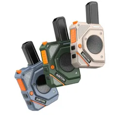 2 yksikköä AIRITON AI-168 Mini radiopuhelin 5000mAh ladattava akku Type-C pikalataus FRS/PMR Pitkän kantaman kannettava ulkoviestintäradio Kaksisuuntainen radio
