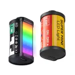 TTArtisan Mini Magnetic LED Light RGB Fill Light CRI 95+ Vlog Photography Live Streaming Cold Shoe Mount 3000K/4500K/6000K 300mAh Battery Type-C Charging