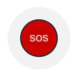 MOES Tuya ZigBe SOS Alarm Button One Click For Emergency Help APP Notification Children Elderly Patient Hospital Home Safety