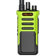 CHIERDA TC-318 Walkie Talkie 10W UHF 400-480MHz Long Range Two Way Radio Hands Free Group Call Rechargeable Battery Type-C Charging Portable Walkie Talkie