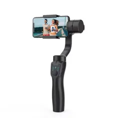 F8 3-Axis Handheld Gimbal Phone Holder Anti Shake Stabilizer Video Record for iPhone Xiaomi Cellphone Smartphone Vlog Photography