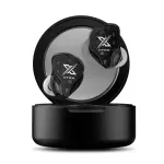 KZ-Xtra TWS bluetooth Headset Wireless ANC Earphone QCC3091 Chip 55dB Depth 3-Mic Noise Cancelling CVC Call Noise Reduction AAC/DAC/APTXs-Adaptive 32H Battery Life 55ms Low Latency In-ear Sports Headphones