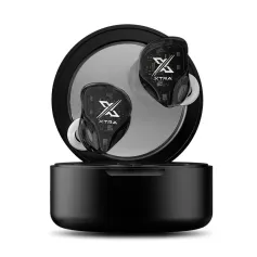 KZ-Xtra TWS Bluetooth Kulaklık Kablosuz ANC Kulaklık QCC3091 Çip 55dB Derinlik 3-Mic Gürültü Önleyici CVC Çağrı Gürültü Azaltma AAC/DAC/APTXs-Uyarlanabilir 32H Pil Ömrü 55ms Düşük Gecikmeli Kulak İçi Spor Kulaklıkları