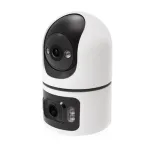 MOES Tuya 4MP+4MP HD Security Camera Smart Dual Lens WIFI IP Camera Night Vision Two Way Audio Motion Alerts Pan Tilt Wireless Security System