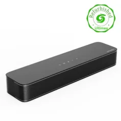 [US/UK Direct] Refurbished ULTIMEA Solo B30 Pro Soundbar 120W 2.1 Channel Soundbar bluetooth Built-in 3-inch Subwoofer BassMX Technology 121 Preset EQ Matrices Wall-mounted Speaker Subwoofer with Remote Control