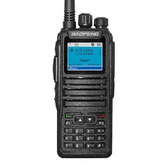 Baofeng DMR DM-1701 UV Çift Bantlı Telsiz Açık GD77 Çift Modlu Analog Dijital İki Yönlü Radyo Katman 1+2 Çift Zaman Aralığı Amatör Taşınabilir El Telsizi