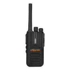 Chierda CD106 Professional Walkie Talkie 4000/5200mAh Long Battery Life Wireless Copy Type-C Charging Long Range Portable Two-way Radio with Flashlight