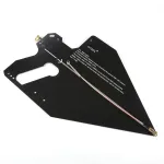 HT8 Logarithmic Periodic Antenna 0.6-10GHz Direction Finding Antenna for Spectrum Analyzer Signal Analysis Positioning EMC