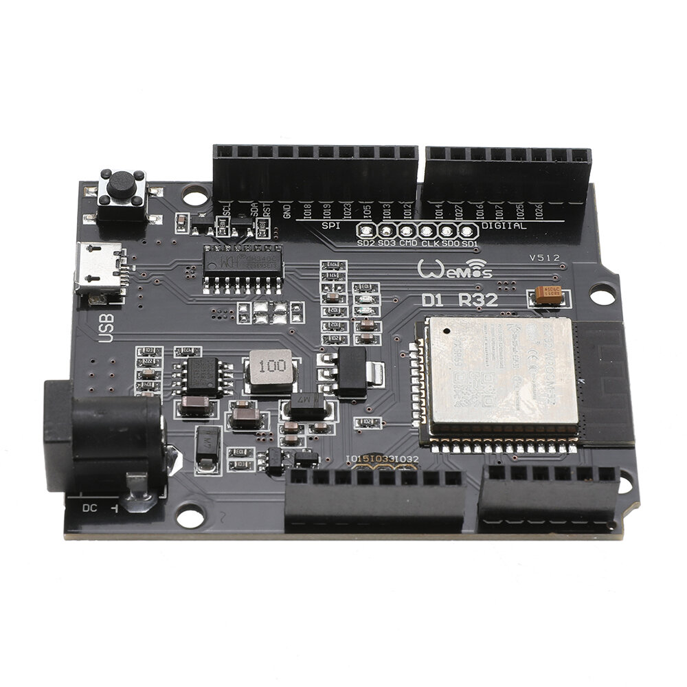 ESP32 D1 R32 Wireless Development Board WiFi bluetooth CH340 4MB Flash Compatible with Arduinos unos R3 for Wemos D1 Mini