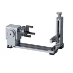 [EU/US Direct]LONGER Nano Rotary Extension Claws Extended Engraving Area Slide Extension Claws 120mm x 300mm Type-C Connection Anodized Aluminum Alloy Over 300 Materials Engraving Cutting Rotary Body