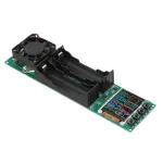 18650 Lithium Battery Capacity Tester Dual Channel Automatic Internal Resistance Tester Battery Power Detector Module Type-C Interface