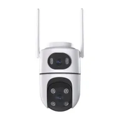 Wireless HD 3MP+3MP Binocular Camera ICSEE APP PTZ Monitoring Outdoor Home WIFI Camera