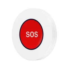 MOES Tuya Zigbee3.0 SOS бутон Аварийна аларма Интелигентно безжично дистанционно управление APP Alert Домашна автоматизация Сигурност