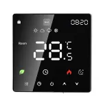 K6H Tuya WiFi Smart Thermostat Electric Floor Heating TRV Water Gas Boiler with LED Touch Control Temperature Voice Remote Controller with Alexa Google Home