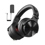 OneOdio Studio Max1 bluetooth Headset Wireless DJ Headphone 50mm Large Dynamic Speaker LDAC Dual Hi-Res Audio HD Dual-Mic ENC Call Noise Cancelling 120H Battery Life 3.5mm 6.35mm Dongle Mode Music Headphones