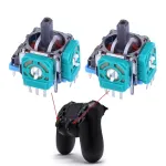 2 PCS valdiklio keitimo mygtukas 3D analoginis lazdelės jutiklio modulis nykščio lazdelė, skirta PS4 žaidimų pultui "Dualshock 4 Xbox Repair" belaidis valdiklis