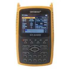 Sathero SH-820HD 3.5 Inch Combo Satfinder Satellites Finder Meter H.265 HEVC DVB-S/S2/T/T2/C/CCTV HD Digital Signal Meter