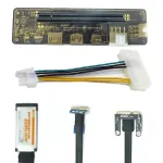 PCI-E EXP GDC External Laptop Video Card Dock Graphics Card Laptop Docking Station Mini PCI-E / NGFF / Expresscard Interface