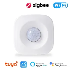 Tuya WiFi/ZigBee Body PIR Sensor Wireless Smart Motion Transducer Smart Life Home Security Gateway Work With Alexa Google Home