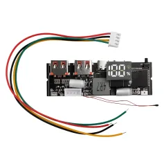 PD 65W 100W Fast Charging Module Mobile Power Supply Board Dual Way Charge 6-Port QC PD PPS SCP VOOC USB Type-C Solar Panel Compatible