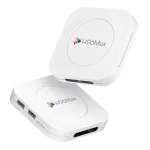 H96MAX M1 Plus 2+16G RK3528 TV Box Android 14 Quad-core 3D 8K Ultra HD Smart Streaming Media Player WiFi 6 Bluetooth 5.4 Voice Assistant Set Top Box