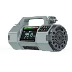 Hanrongda HRD-908 Hand Crank Emergency Radio with SOS Alarm LED Flashlight bluetooth Speaker Solar Powered Radio Portable Radio for Home Outdoor