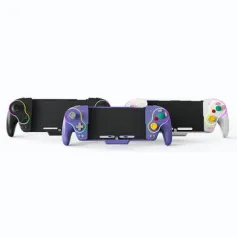 LinYuvo KS63 RGB Wireless Controller Gamepad for Switch/OLED Retro Six-axis Sensor Turbo Vibration Gaming Pad with Programmable Back Button