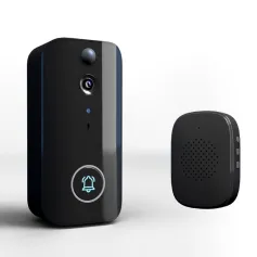 i9 WiFi Visual Doorbell 1MP Camera 120 Degree View Two-Way Talk Motion Detection Night Vision APP Control Long Battery Life