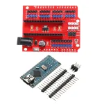 Funduino Nano Expansion Board + ATmega328P Nano V3 No Welding