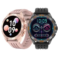 DTM1 1,43-дюймовий AMOLED-дисплей AI Голосовий помічник GPS Bluetooth Дзвінок Монітор серцевого ритму Тренування дихання Моніторинг сну Мультиспортивні режими Відтворення музики IP68 Водонепроникний смарт-годинник