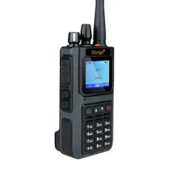 Clarigo DP999 5W 10W DMR Digital Two-Way Radio UV Dual Band AES256 Encryption IP67 Waterproof 3000 Channels 3000mAh Battery Noise Reductions Long Range Secure Communication Walkie Talkies